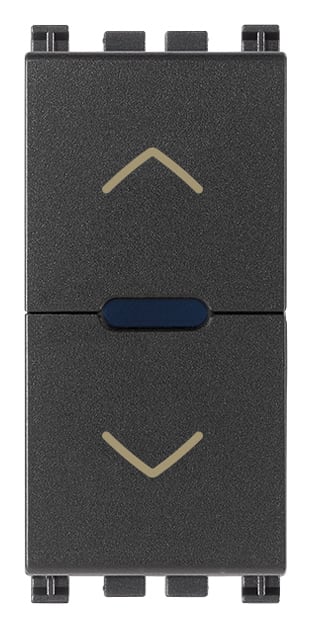 VIMAR SPA - VIW19196 Commutatore tapparelle Quid grigio