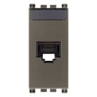VIMAR SPA - VIW19339.13.M Presa RJ45 Netsafe Cat6 UTP Metal