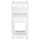 VIMAR SPA - VIW19343.K.B ADATTATORE RJ45 INCLINATO BIANCO