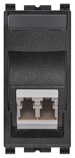 VIMAR SPA - VIW19351.LC PRESA OTTICA MULTI 50/125 LC GRIGIO