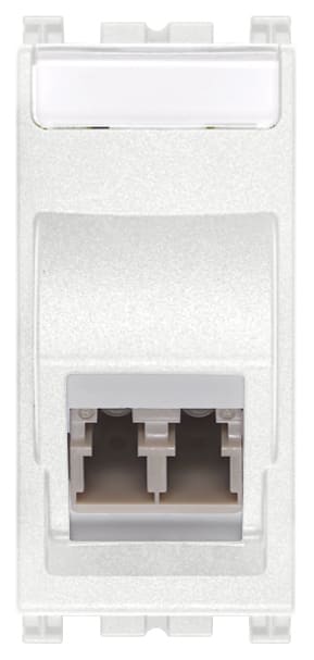 VIMAR SPA - VIW19351.LC.B PRESA OTTICA MULTI 50/125 LC BIANCO