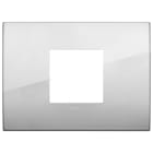 VIMAR SPA - VIW19652.03 PLACCA CLASSIC 2M CENTRALI ARGENTO