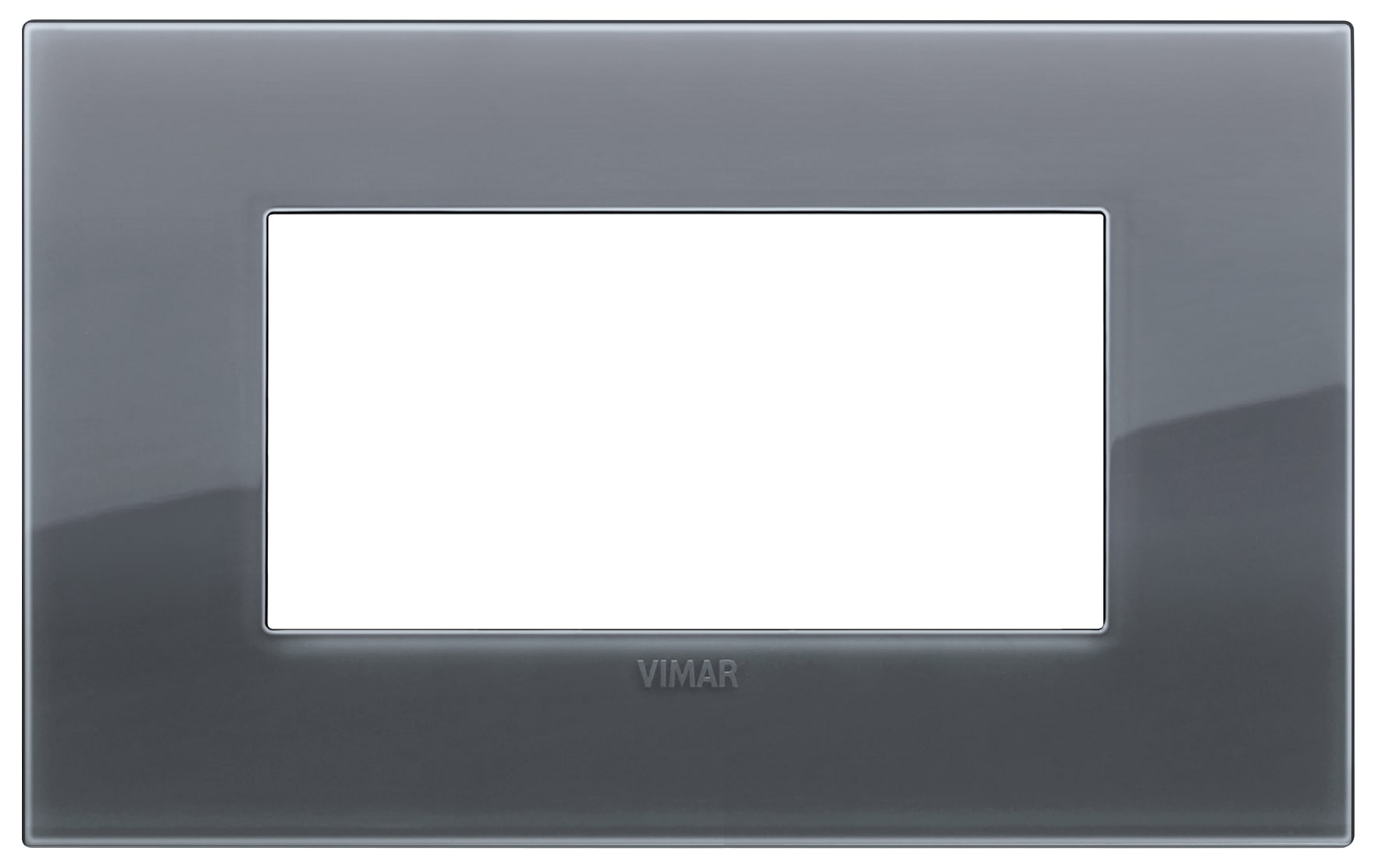 VIMAR SPA - VIW19654.61 PLACCA CLASSIC 4M REFLEX GRIGIO FUME