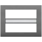 VIMAR SPA - VIW19660.72 PLACCA CLASSIC 14M GRIGIO