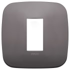 VIMAR SPA - VIW19671.29 PLACCA ROUND 1M NICHEL DARK