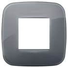 VIMAR SPA - VIW19672.61 PLACCA ROUND 2M REFLEX GRIGIO FUM