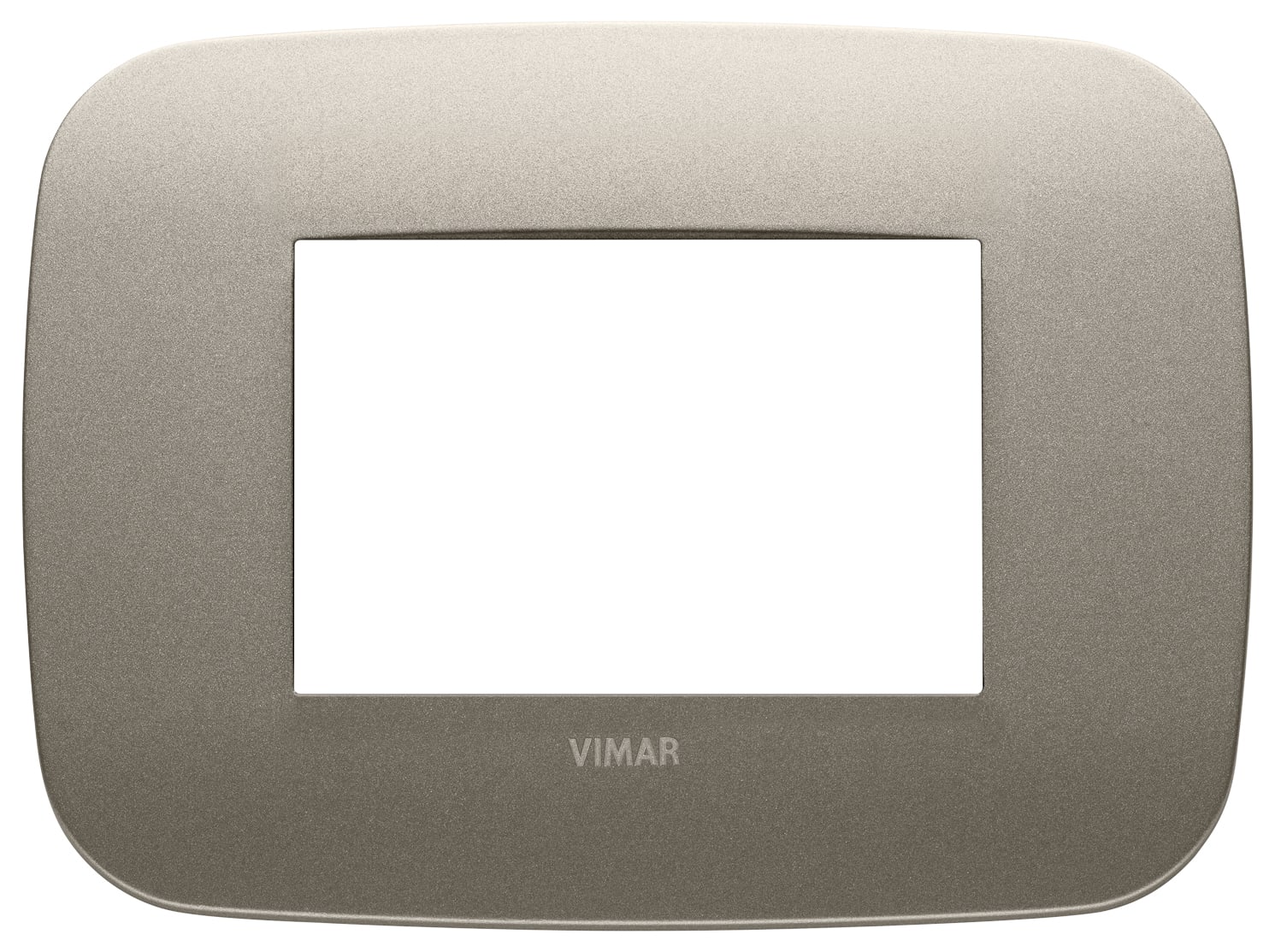 VIMAR SPA - VIW19683.13 PLACCA ROUND 3M CHAMPAGNE MATT
