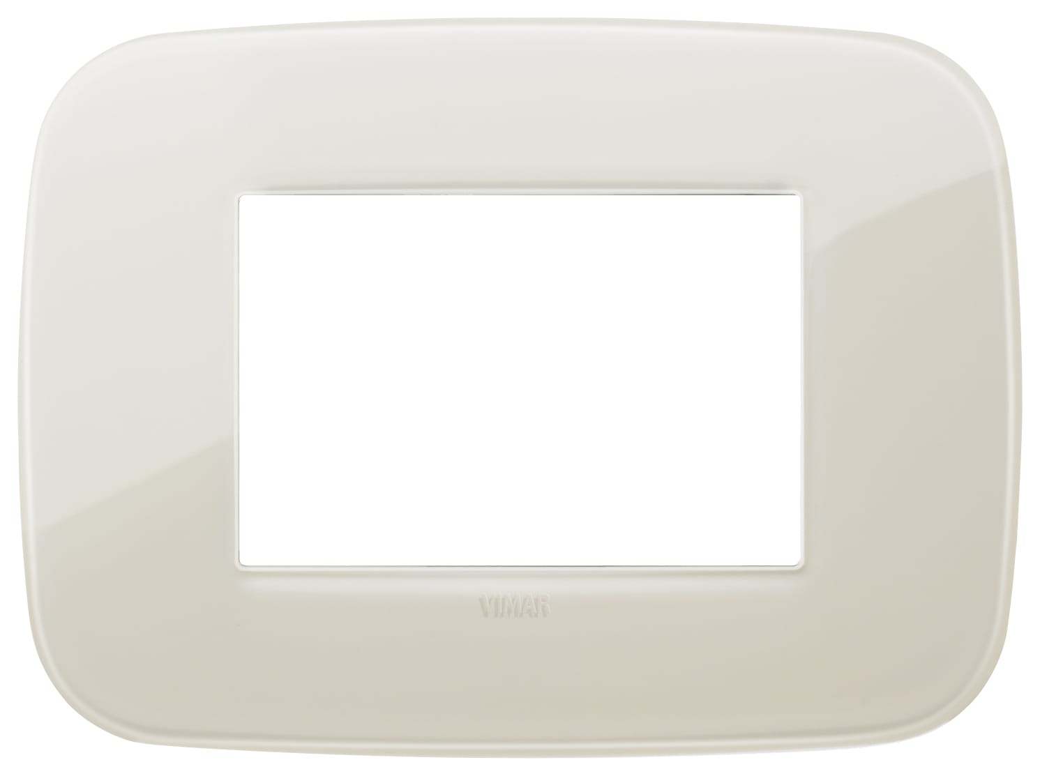 VIMAR SPA - VIW19683.67 PLACCA ROUND 3M REFLEX AVORIO