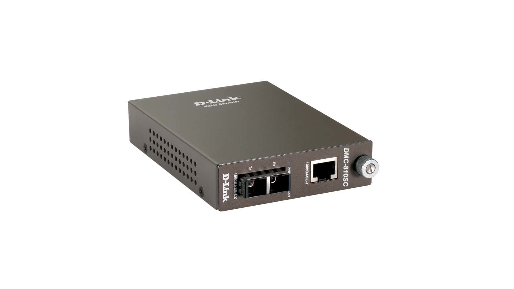 D-LINK MEDITERRANEO - DLKDMC-810SC MEDIACONVERTER GIGA (SC) SINGLE MODE 10