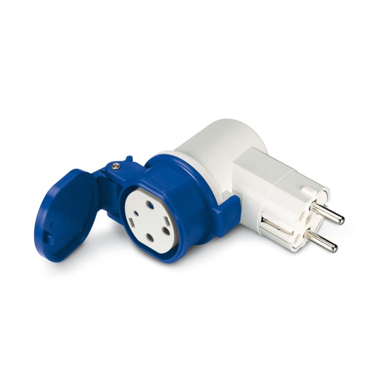 SCAME PARRE SPA - SCA200.01624 ADATT. TEDESCA-LIBERA 16A 250V 2P+T IP20
