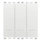 VIMAR SPA - VIW20003.B TRE INTERRUTTORI 1P 20AX BIANCO