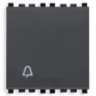 VIMAR SPA - VIW20008.2.C PULSANTE 1P NO 10A CAMPANELLO 2M GRIGIO