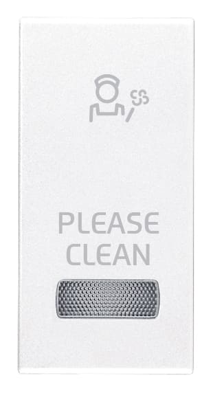 VIMAR SPA - VIW20026.PLS.B TASTO 1M CON DIFFUSORE SIMB. PLS BIANCO