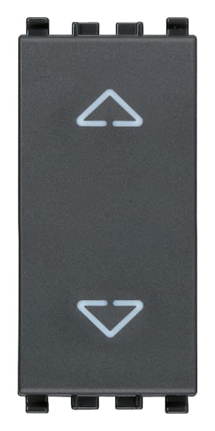 VIMAR SPA - VIW20061 PULSANTE COMMUTATORE 2P 10A GRIGIO