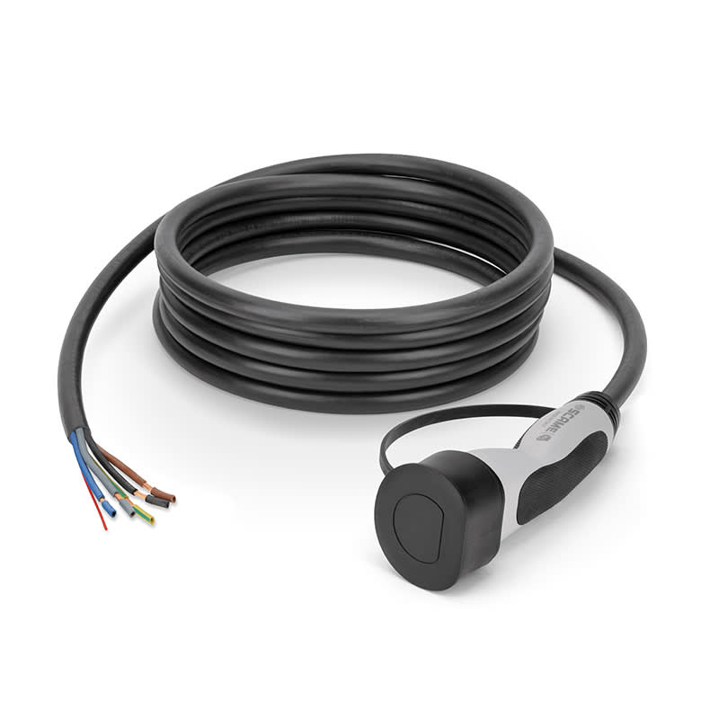 SCAME PARRE SPA - SCA201.CS0021-5 CAVO DI RICARICA T2 20A 1P 5M SFIOCCATO