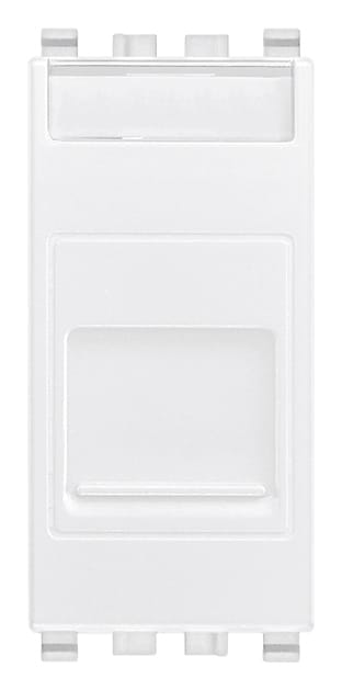 VIMAR SPA - VIW20337.C.B Adattatore portello RJ45 Keystone bianco