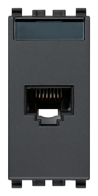 VIMAR SPA - VIW20339.6 PRESA RJ45 NETSAFE CAT6 UTP 110 GRIGIO