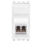 VIMAR SPA - VIW20351.LC.B PRESA OTTICA MULTI 50/125 LC BIANCO