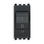 VIMAR SPA - VIW20405.06 INTERRUTTORE MT 1P+N C6 120-230V GRIGIO