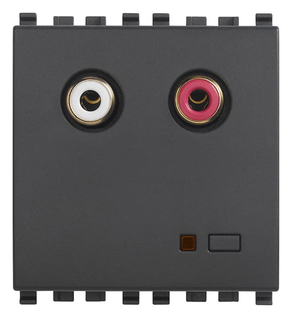 VIMAR SPA - VIW20582 INGRESSO AUDIO RCA 2M GRIGIO