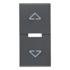 VIMAR SPA - VIW20755.2 DUE MEZZI TASTI 1M SIMBOLI FRECCE GRIGIO