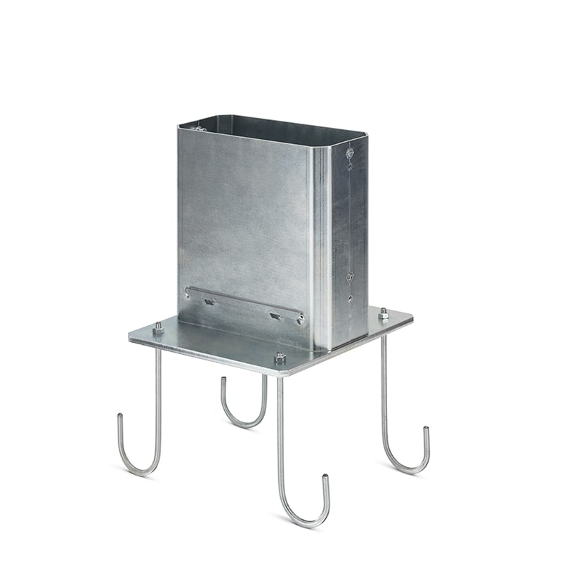 SCAME PARRE SPA - SCA208.AP16 FISSAGGIO A ZANCHE SUPPORTO BE-W
