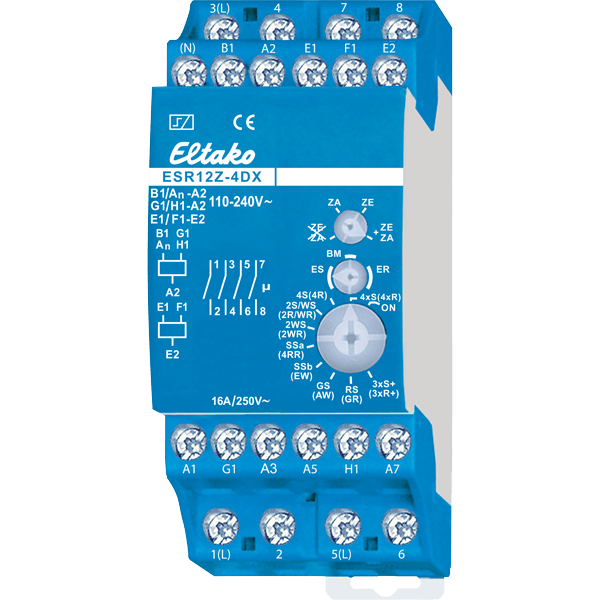 ELTAKO - EAK21400302 RELE AD IMPULSI + MONOSTABILE 4 NO/NC