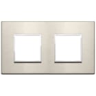 VIMAR SPA - VIW21643.04 PLACCA 4M (2+2) INT71 BRONZO CHIARO