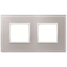 VIMAR SPA - VIW21643.73 PLACCA 4M (2+2) INT71 GRIGIO PERLA