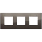 VIMAR SPA - VIW21644.06 PLACCA 6M (2+2+2) INT71 NERO ZAFFIRO