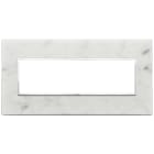 VIMAR SPA - VIW21657.51 PLACCA 7M BIANCO DI CARRARA