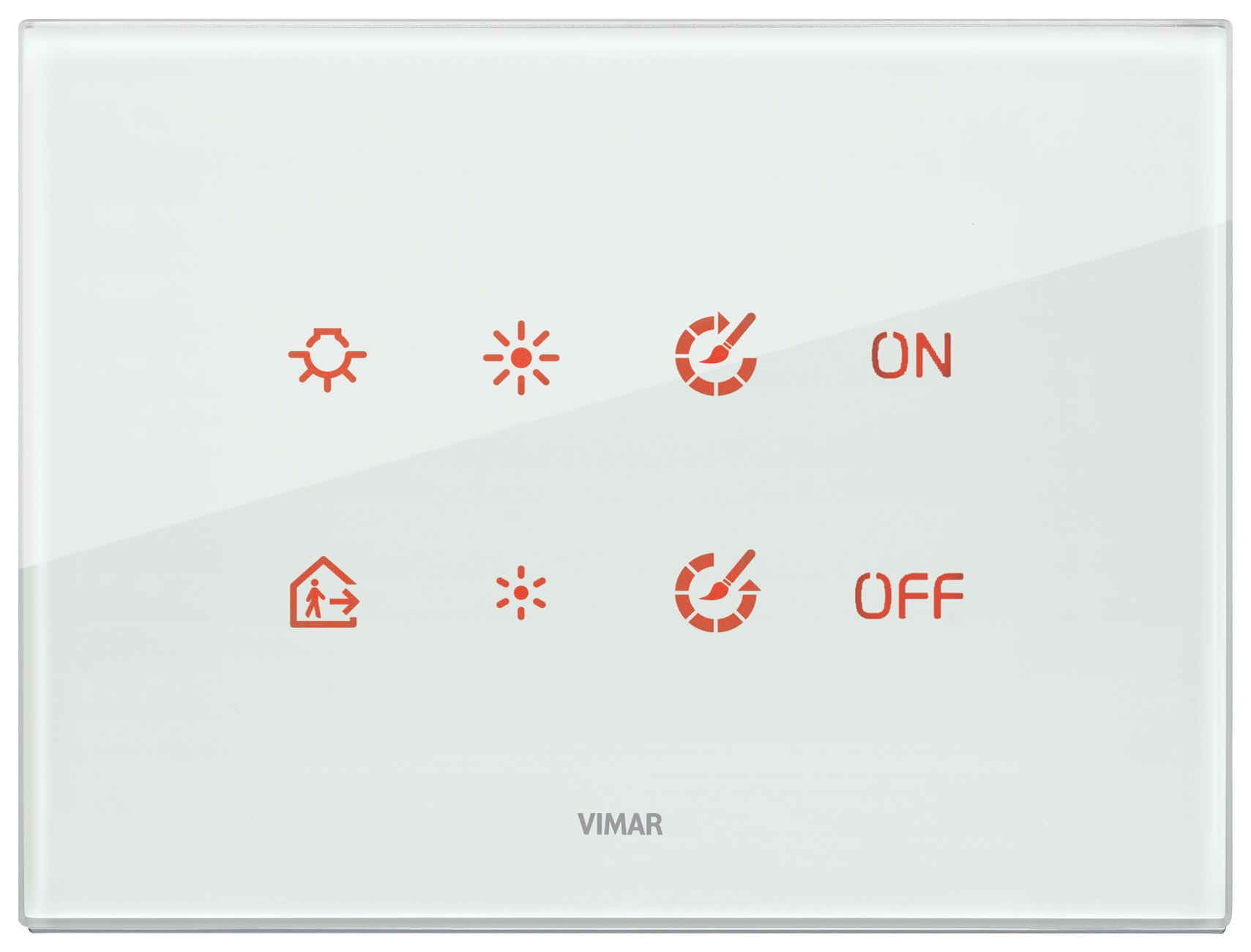 VIMAR SPA - VIW21664.71 PLACCA 4M ACQUA