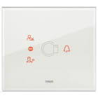 VIMAR SPA - VIW21666.70 Placca 3M transponder bianco diamante