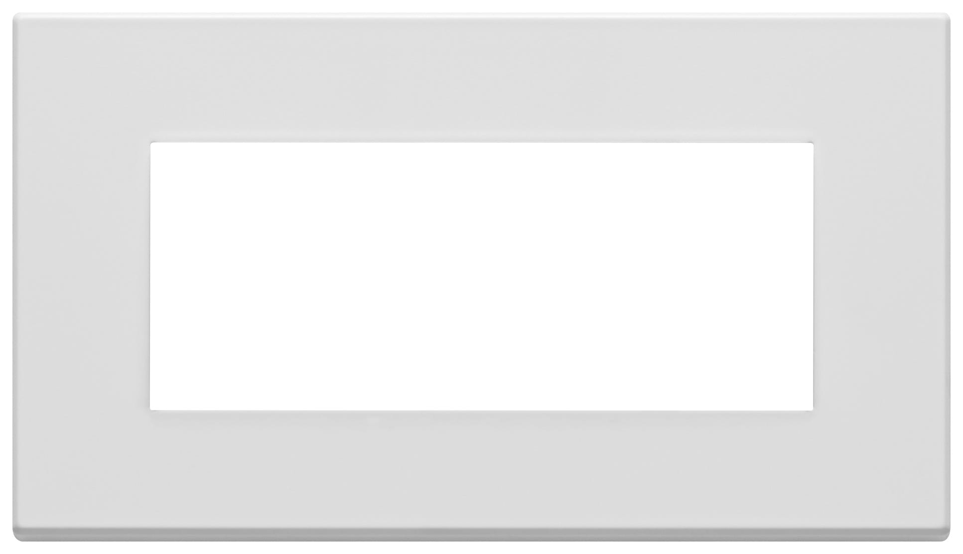 VIMAR SPA - VIW22649.01 PLACCA 5M BS BIANCO MATT