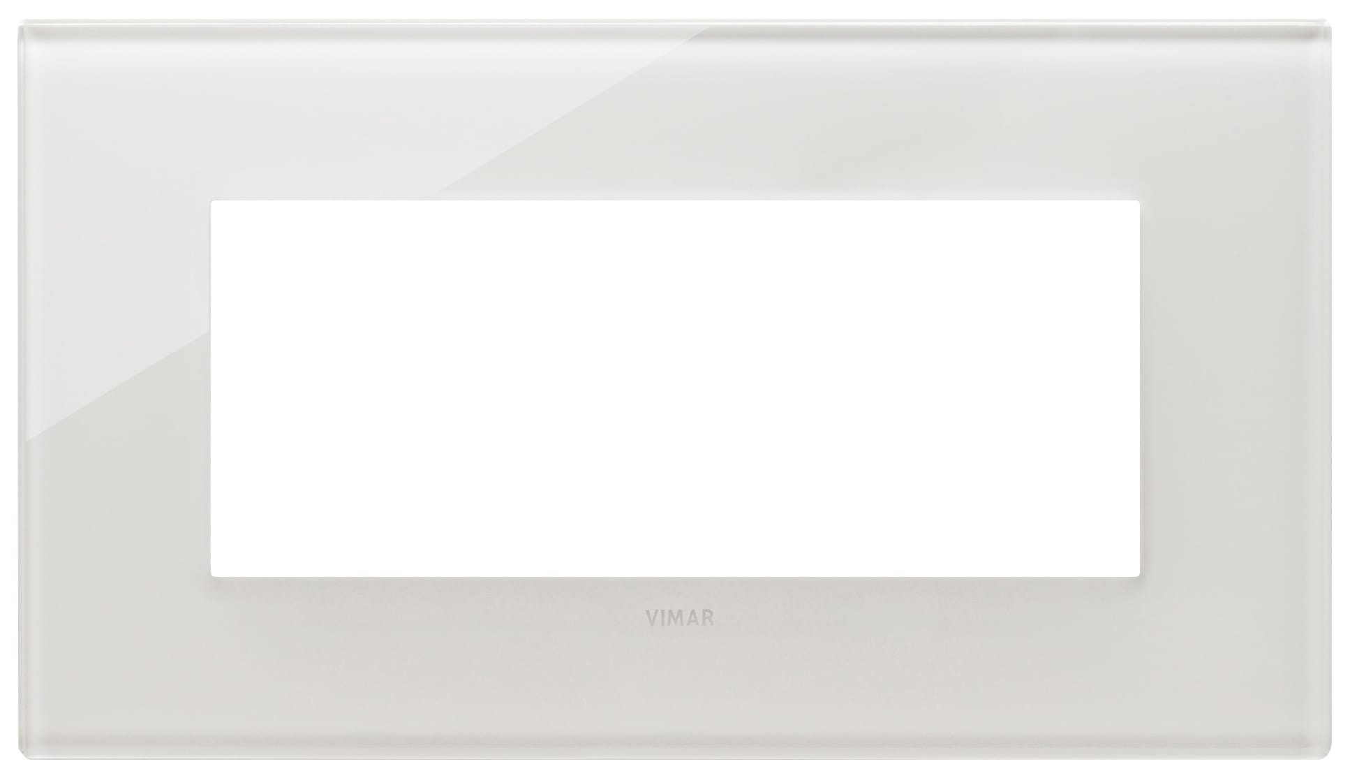 VIMAR SPA - VIW22649.71 PLACCA 5M BS BIANCO LATTE