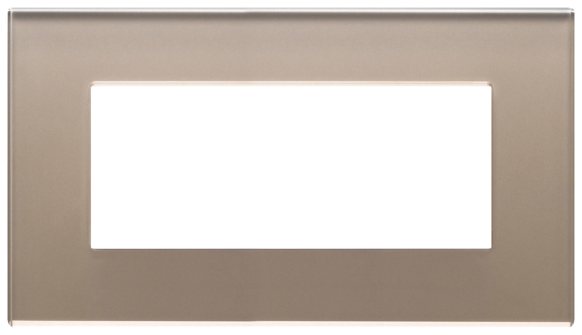 VIMAR SPA - VIW22649.77 PLACCA 5M BS OPALE BRUNO