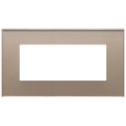 VIMAR SPA - VIW22649.77 PLACCA 5M BS OPALE BRUNO