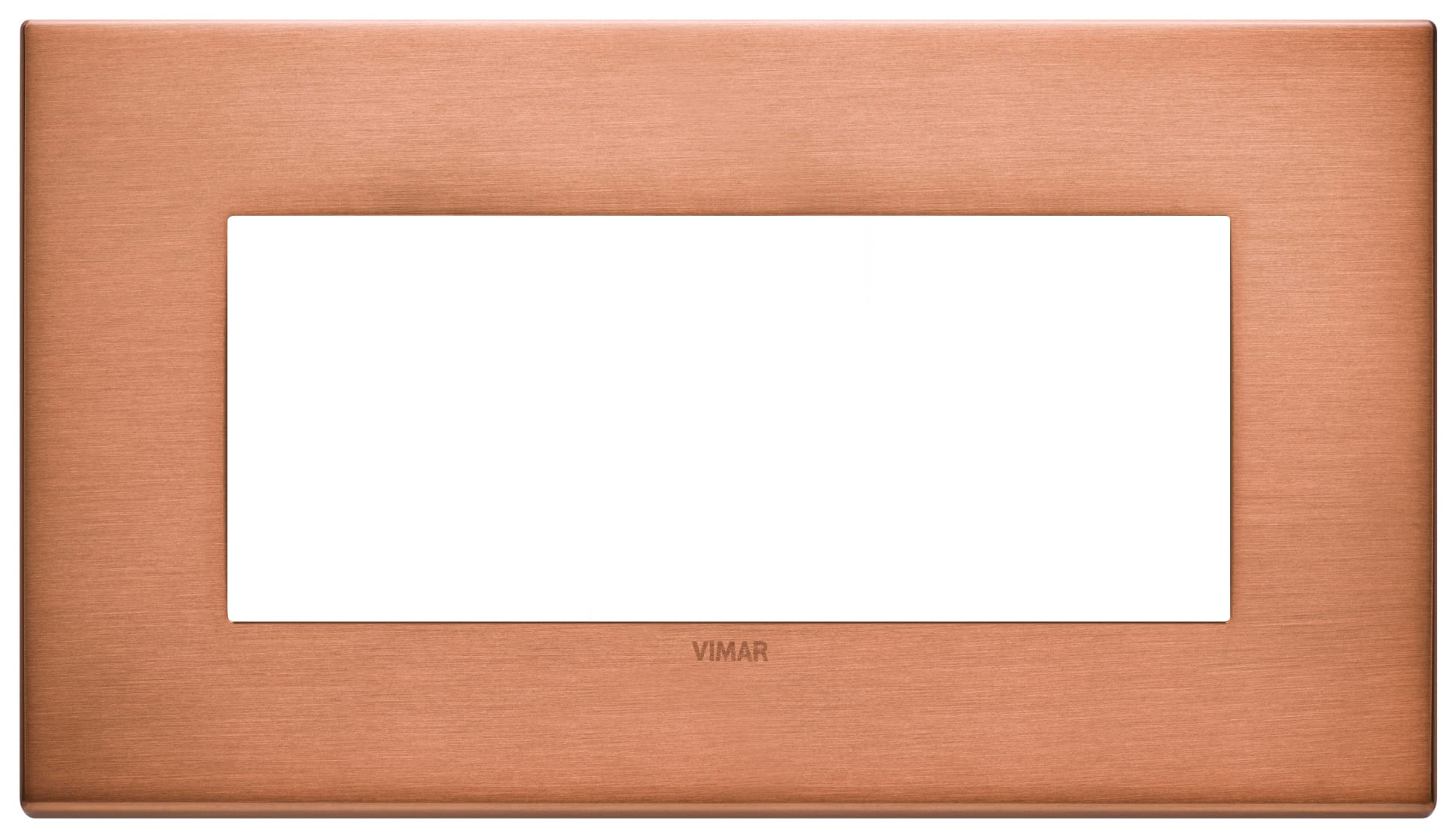 VIMAR SPA - VIW22649.86 PLACCA 5M BS RAME SPAZZOLATO
