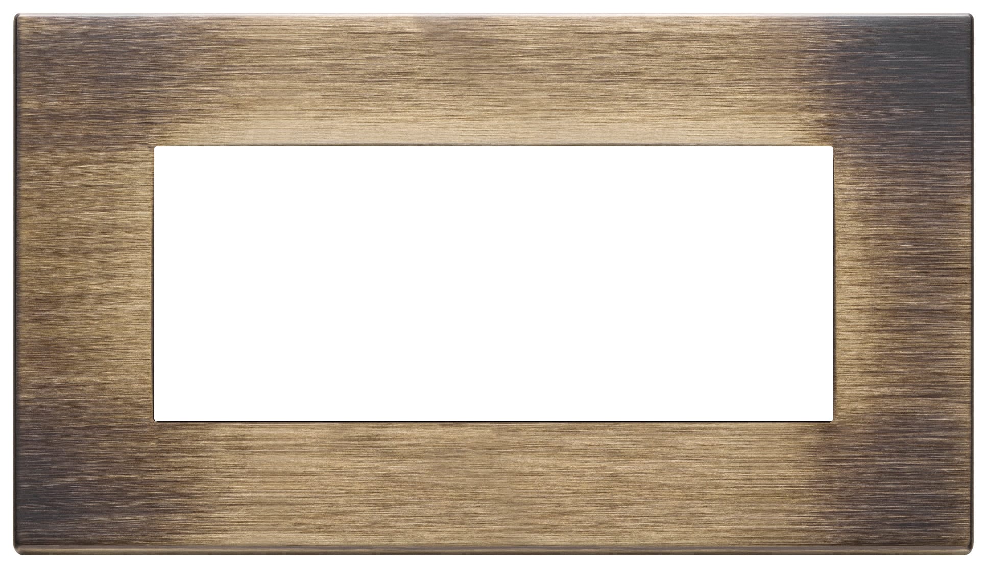 VIMAR SPA - VIW22649.87 PLACCA 5M BS BRONZO ANTICO SPAZZOLATO