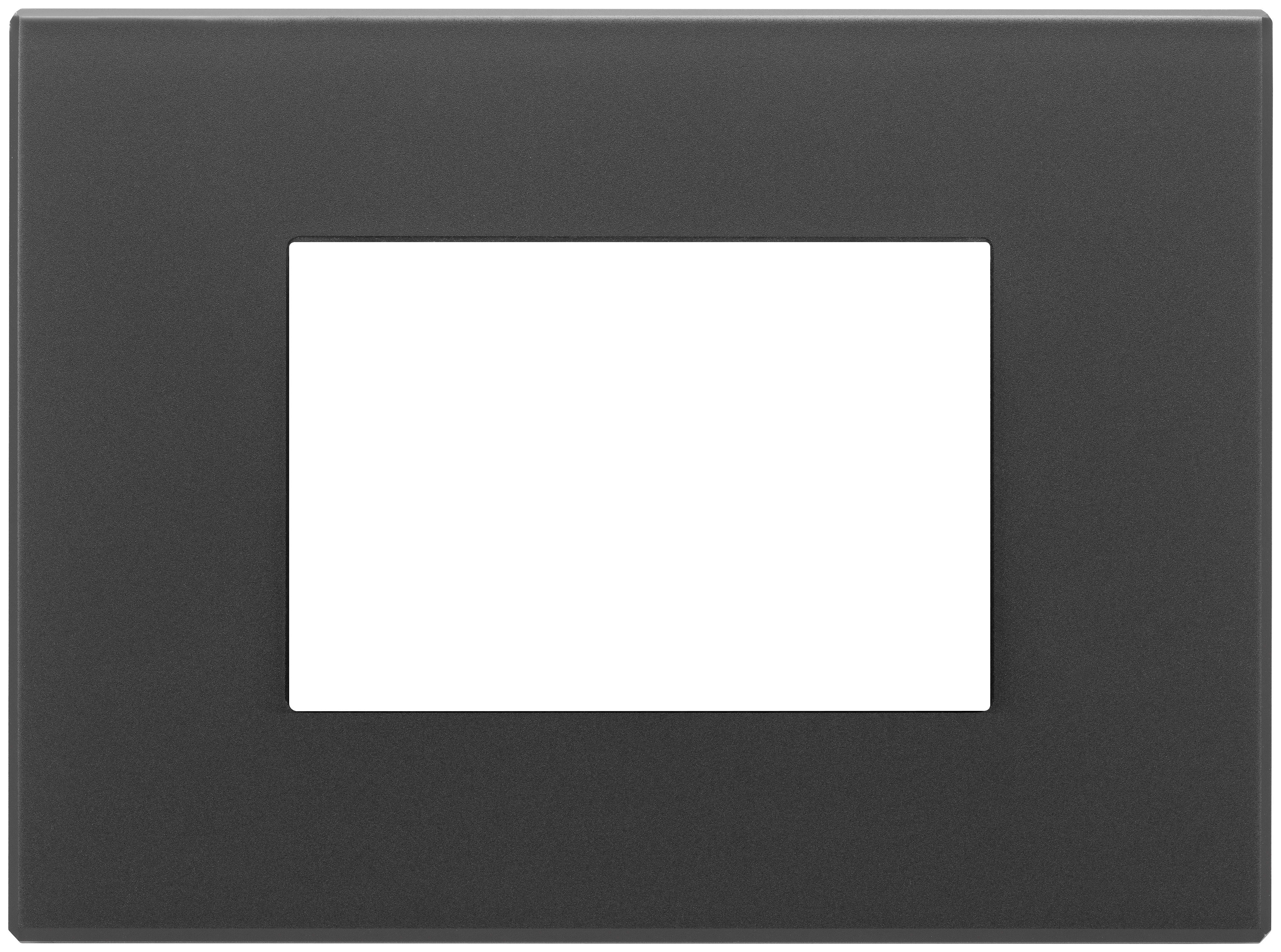 VIMAR SPA - VIW22653.73 PLACCA 3M NERO SATINATO