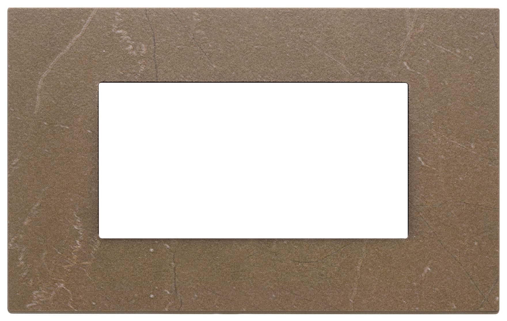 VIMAR SPA - VIW22654.52 PLACCA 4M COFFEE BROWN