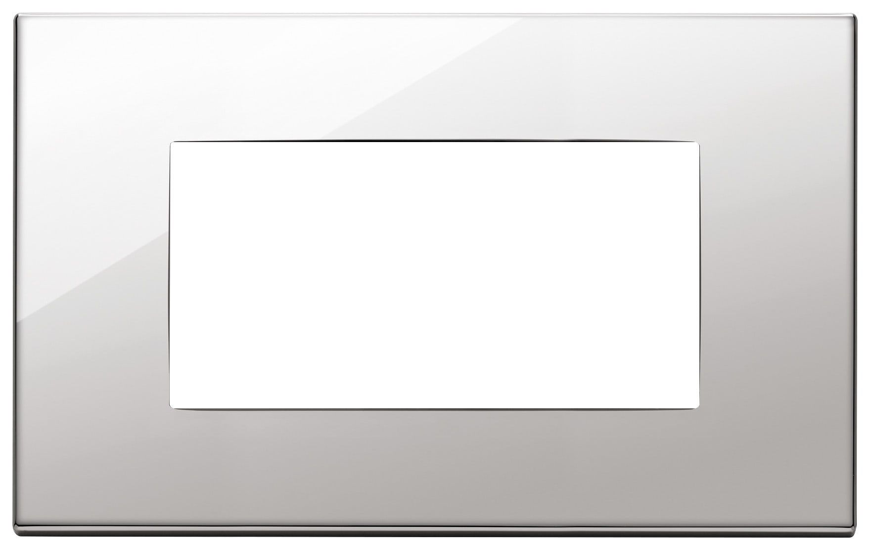 VIMAR SPA - VIW22654.81 PLACCA 4M NICHEL