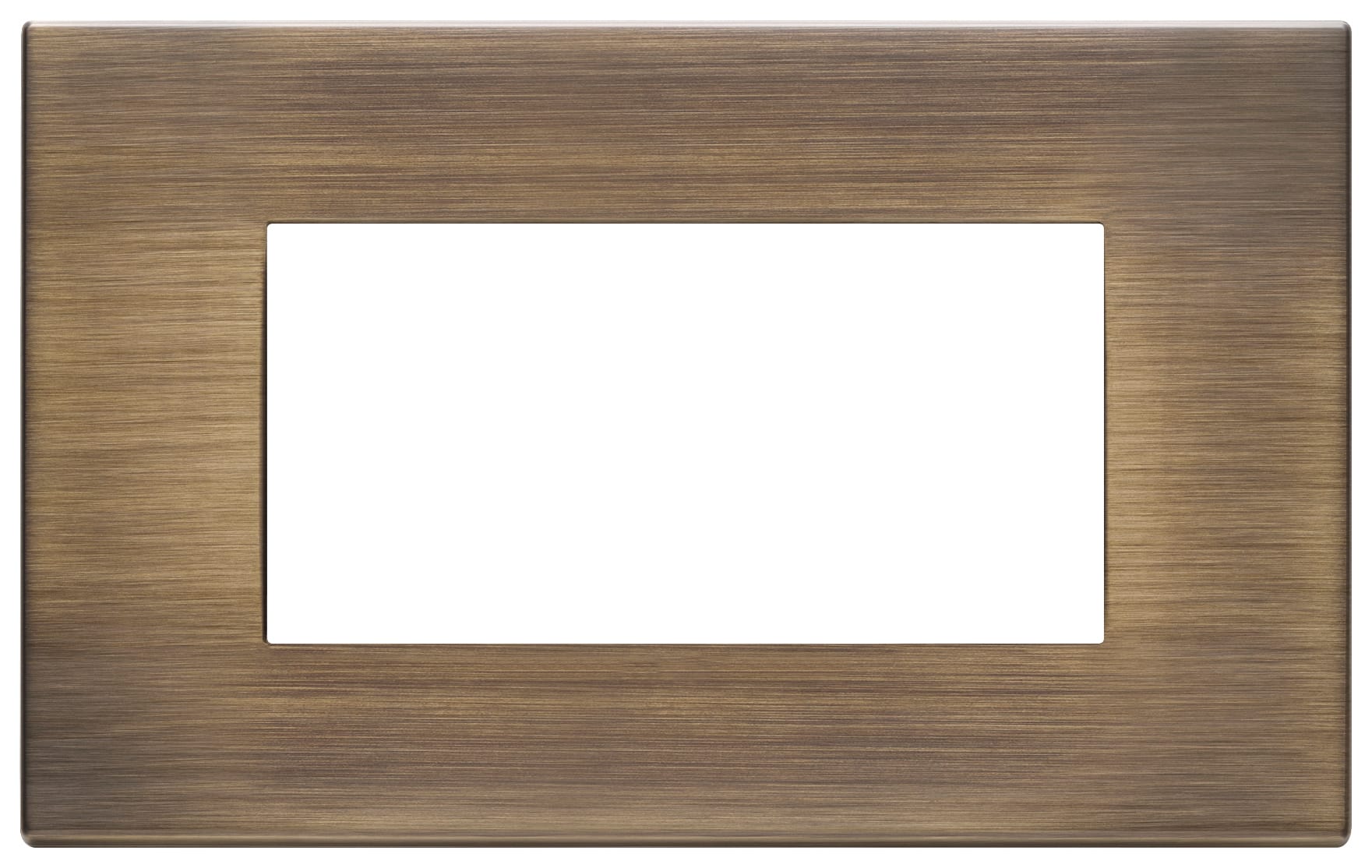 VIMAR SPA - VIW22654.87 PLACCA 4M BRONZO ANTICO SPAZZOLATO