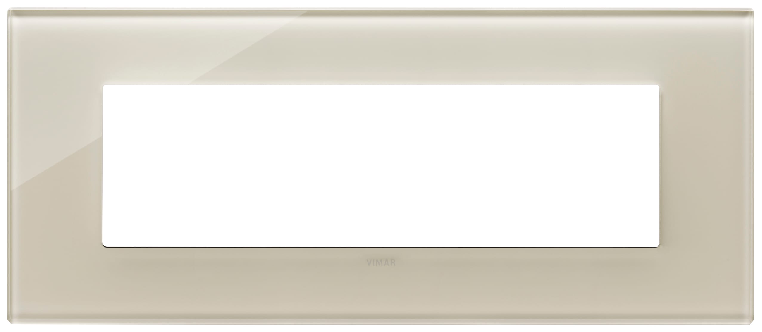 VIMAR SPA - VIW22657.72 PLACCA 7M BIANCO CANAPA