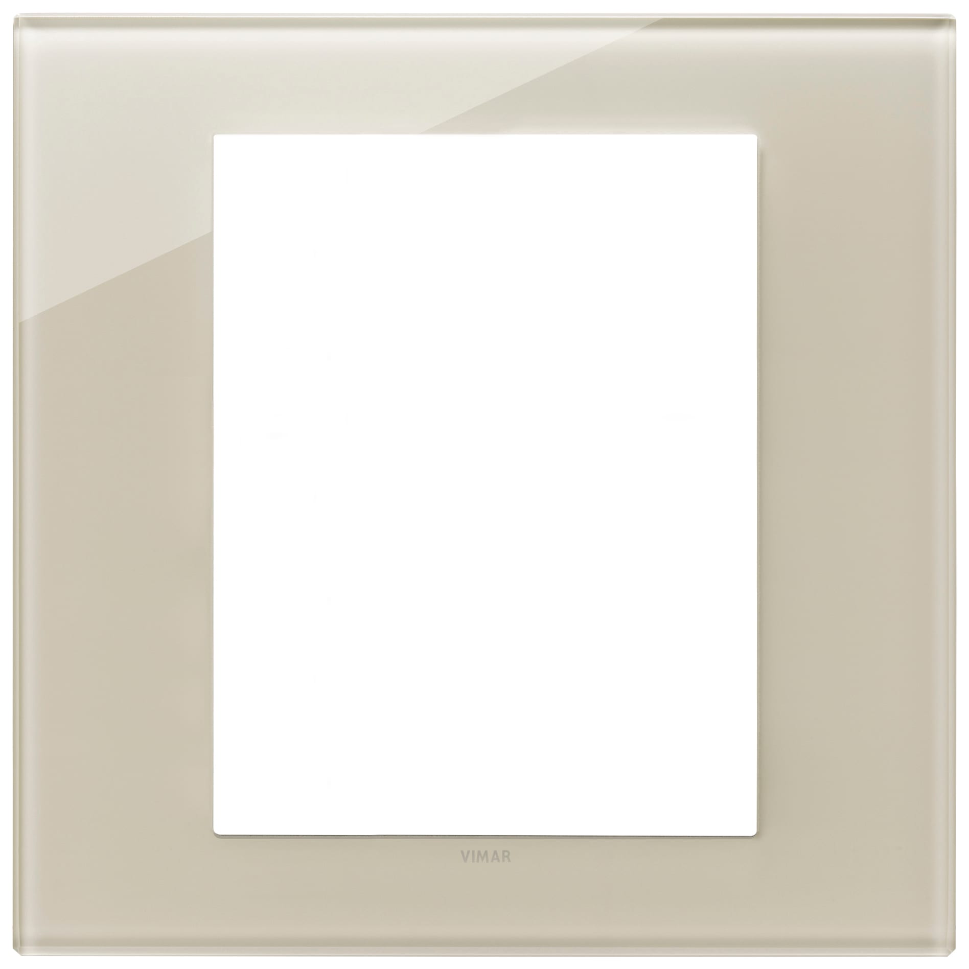 VIMAR SPA - VIW22668.72 PLACCA 8M BIANCO CANAPA