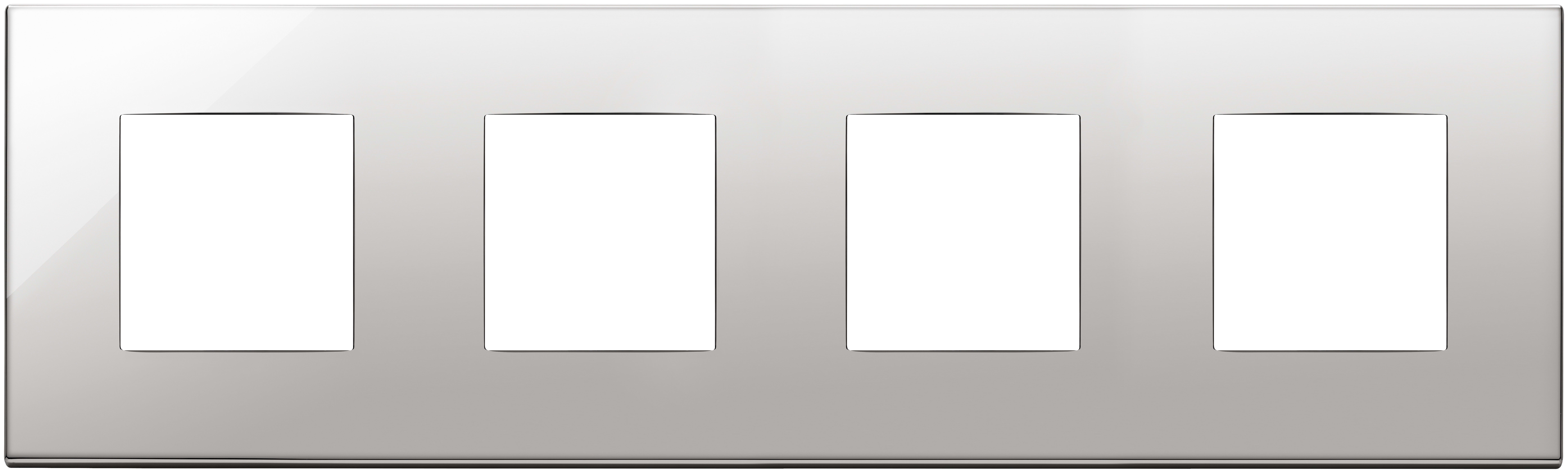 VIMAR SPA - VIW22669.81 PLACCA 8M (2+2+2+2)INT71 NICHEL