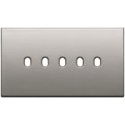 VIMAR SPA - VIW22679.5.11 PLACCA 5MX5 BS VINTAGE NICHEL SPAZZOLATO