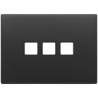 VIMAR SPA - VIW22683.3.03 PLACCA 3MX3 FLAT GRIGIO ANTRACITE