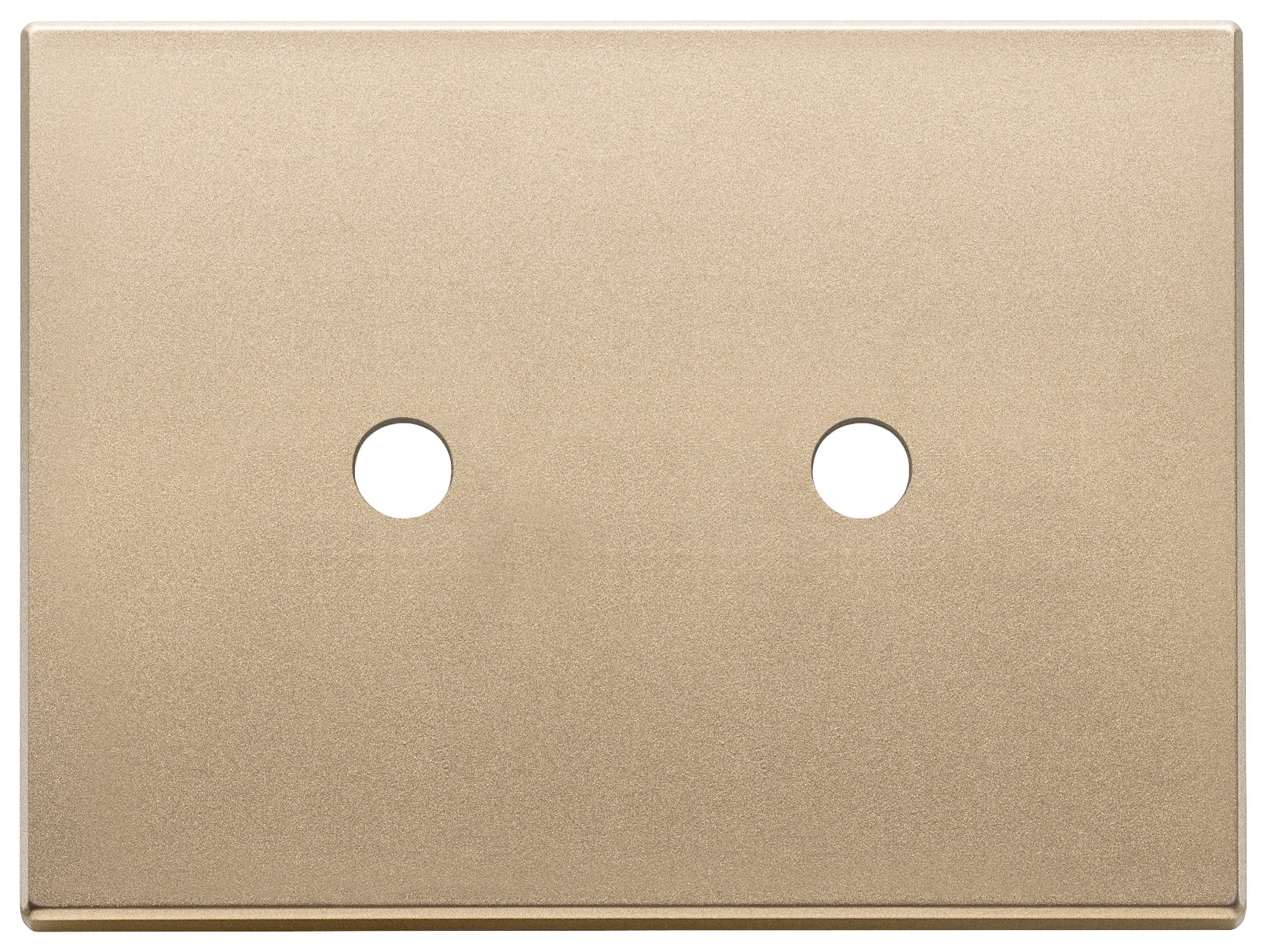 VIMAR SPA - VIW22683.RN.2.88 PLACCA 3MX2 TONDO ORO SATINATO