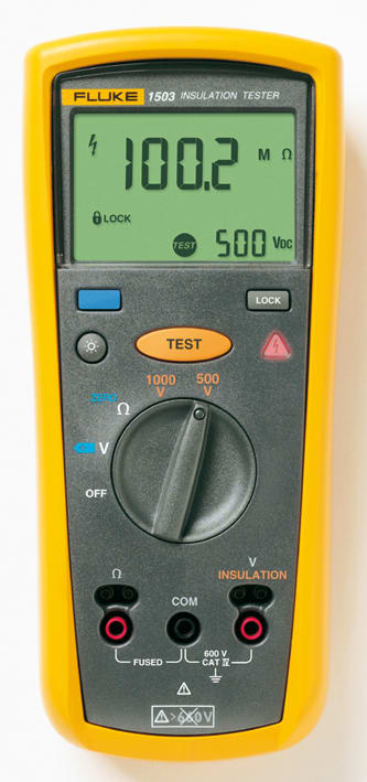 FLUKE ITALIA SRL - FLK2427883 1503 TESTER ISOLAM, 500/1000V, 2GOHM